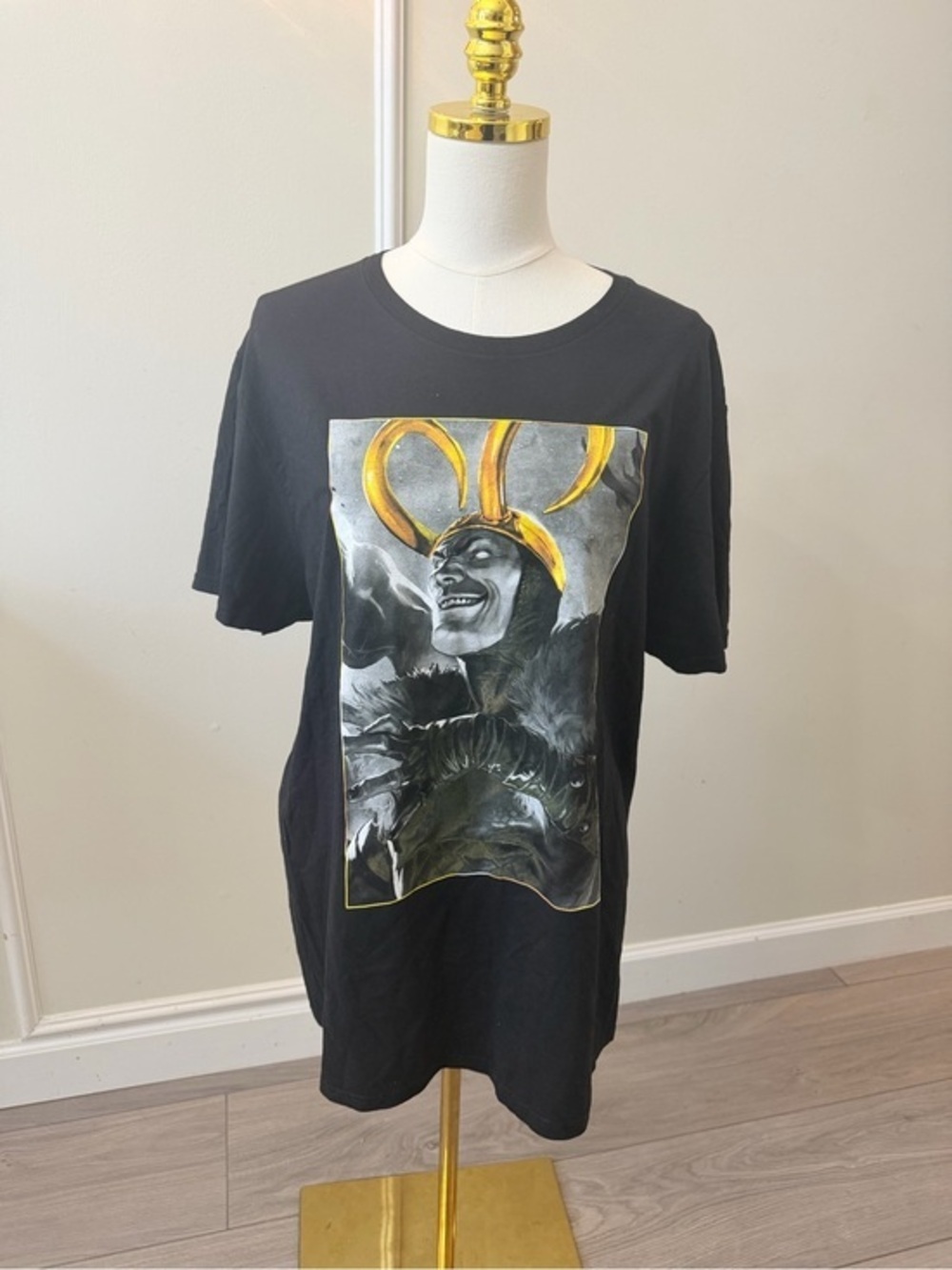 Marvel Black Graphic Tee Of Loki